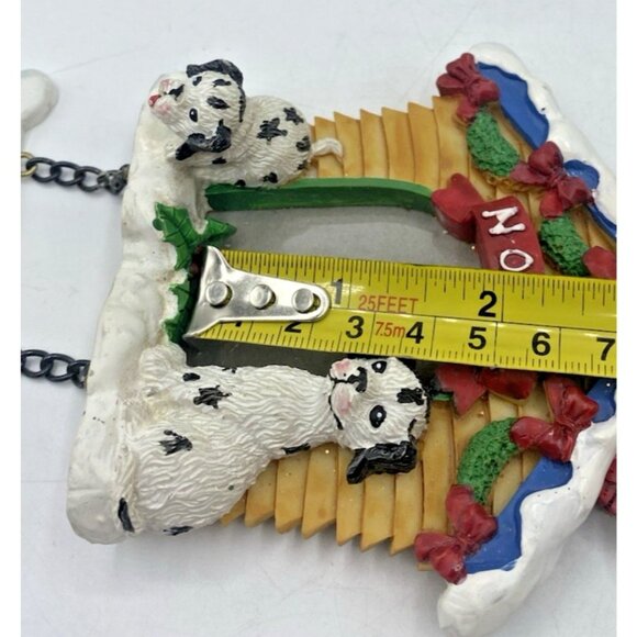 Dog Christmas Ornament I Love My Dog Doghouse Photo Frame Holiday Decor Puppy - Picture 13 of 13